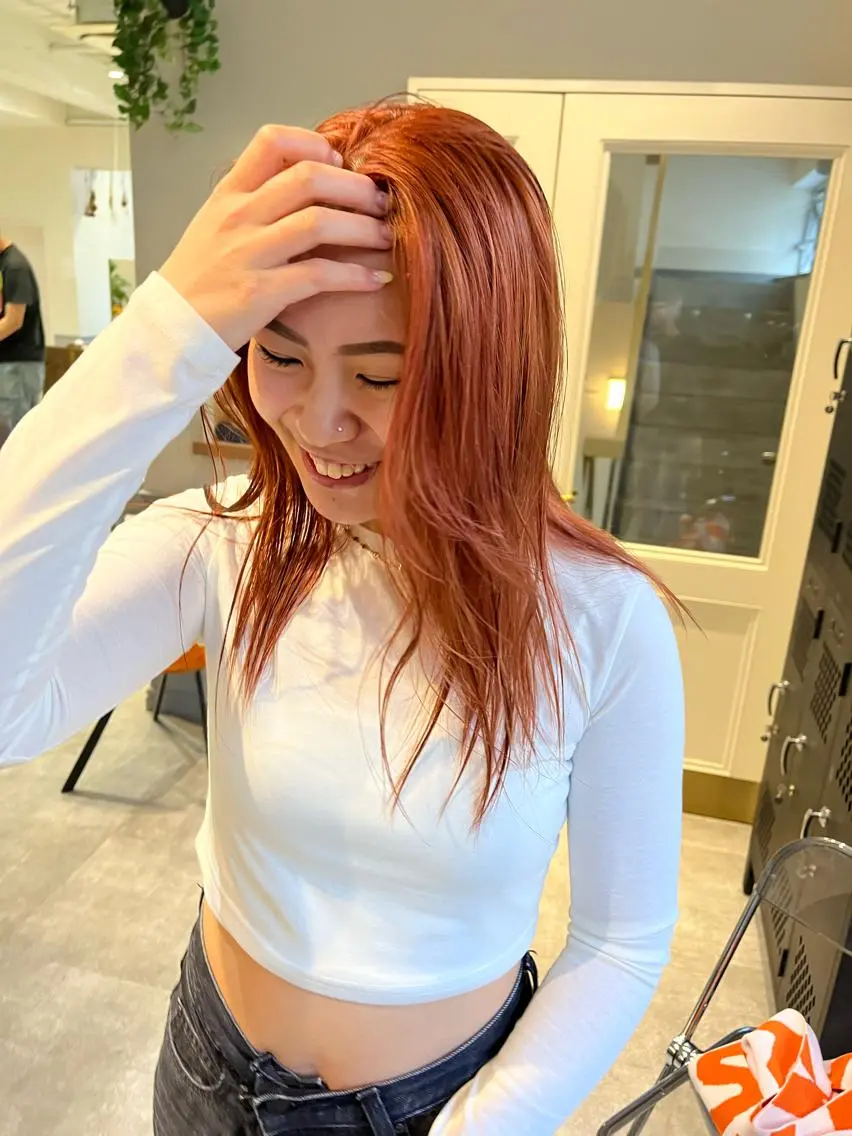 セミロング SIKI yuuna レイヤーカット🪽のヘアスタイル