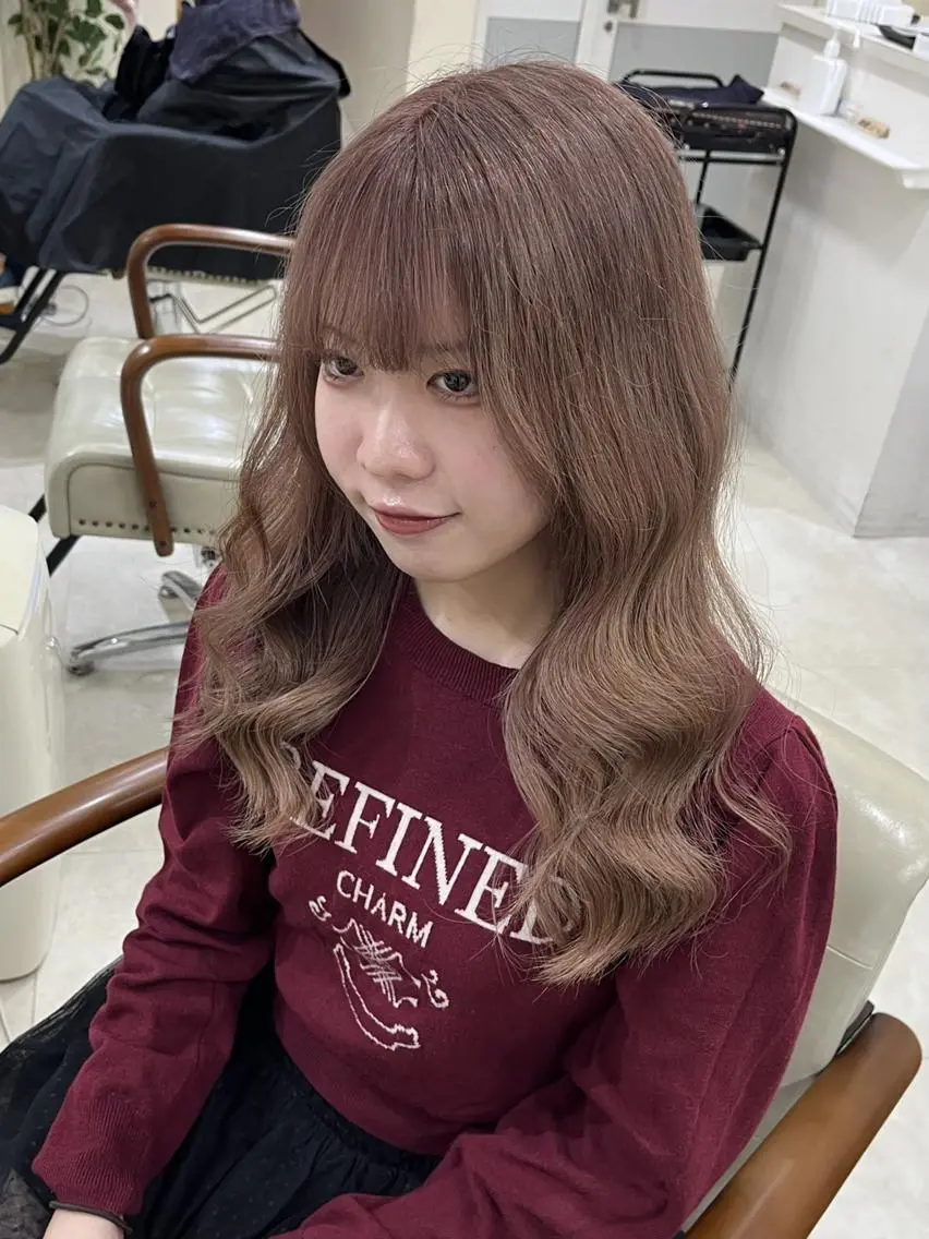 カラー セミロング ブリーチ ブロンド ダブルカラー ハイトーンカラー ホワイトブロンド ヘアカラー トリートメント 🤍爆モテハイトーン 🤍ブリーチ特化🤍のヘアスタイル