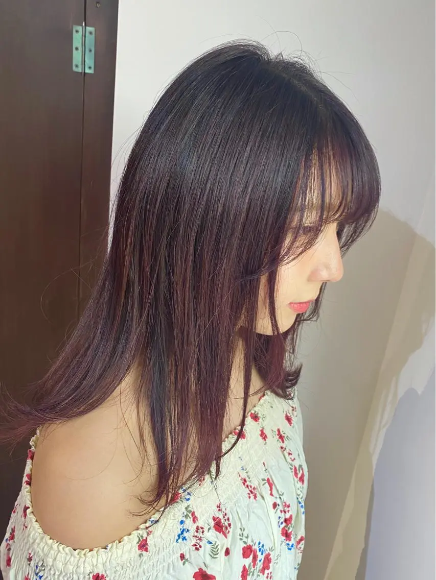 セミロング 山形酸性ストレート 古川✂︎のヘアスタイル
