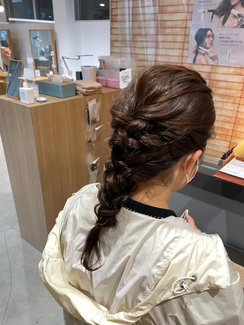 ヘアアレンジ ヘアセット noa ☪︎のヘアスタイル