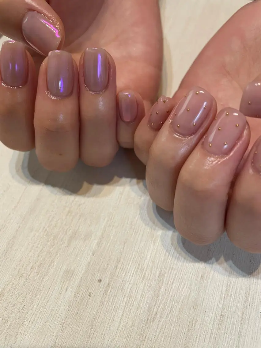 ネイル オーロラネイル spell nailのネイルデザイン
