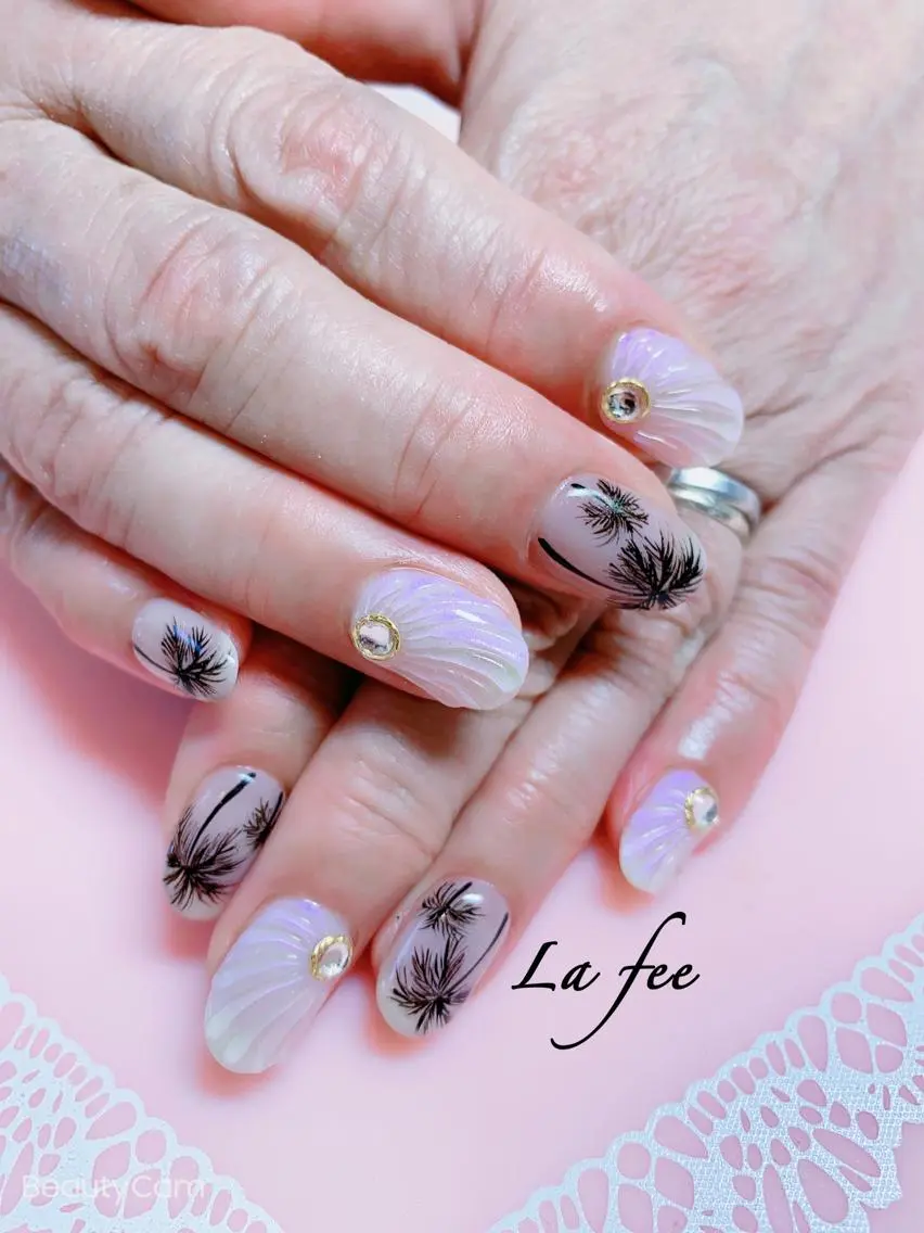 ネイル ハンドネイル ハンドケア La feeのネイルデザイン