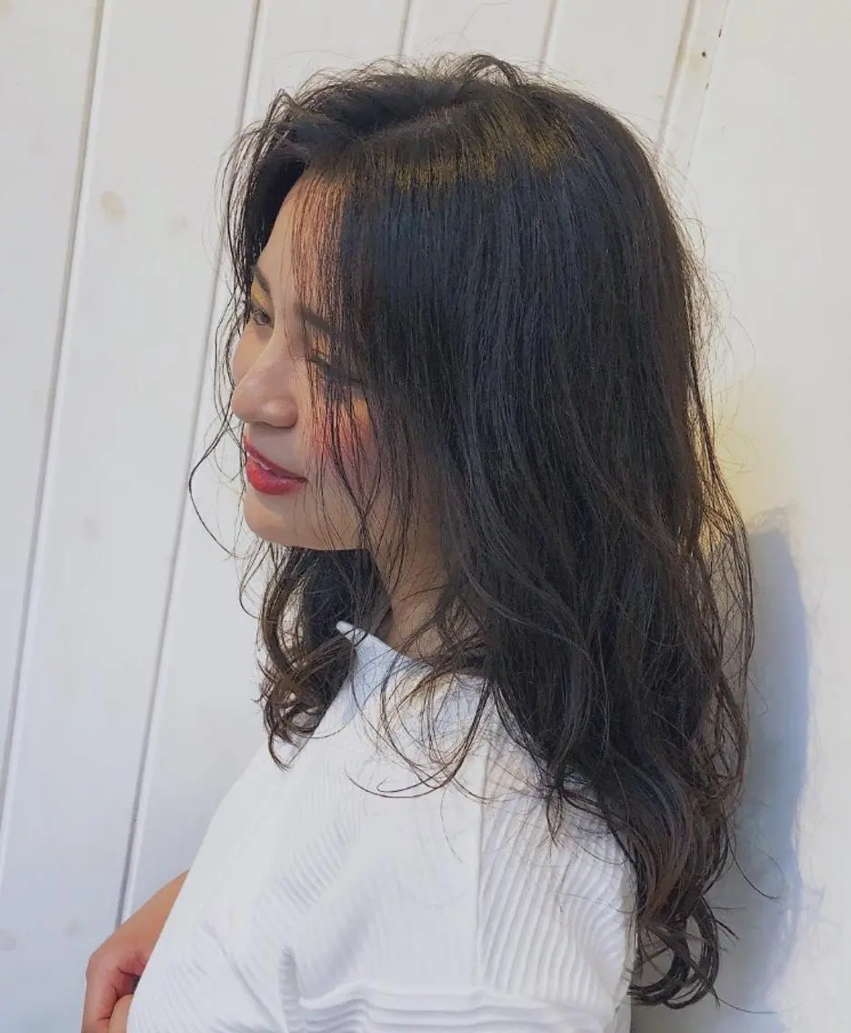 ロング パーマ ダメージレスサロン✨ kayo🌱のヘアスタイル