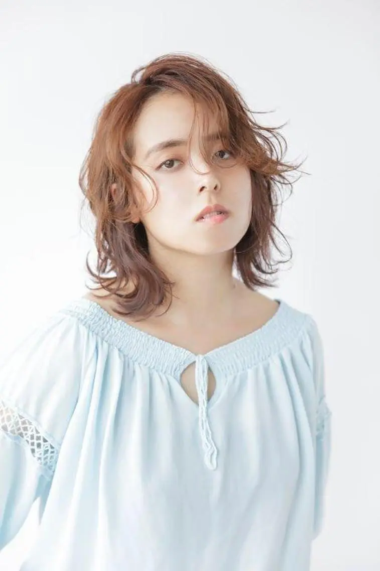 ミディアム パーマ 南部 康太のヘアスタイル