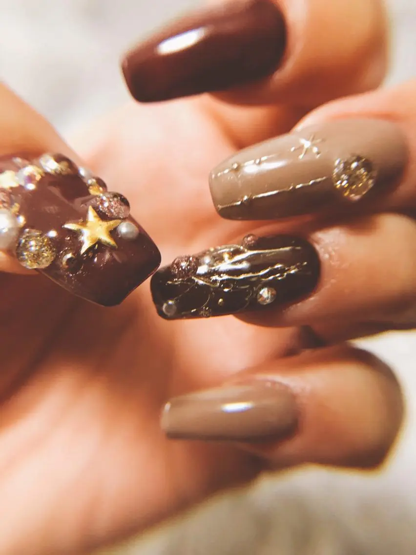 ネイル アートネイル ワンカラーネイル Ｍ☆NAIL asamiのネイルデザイン