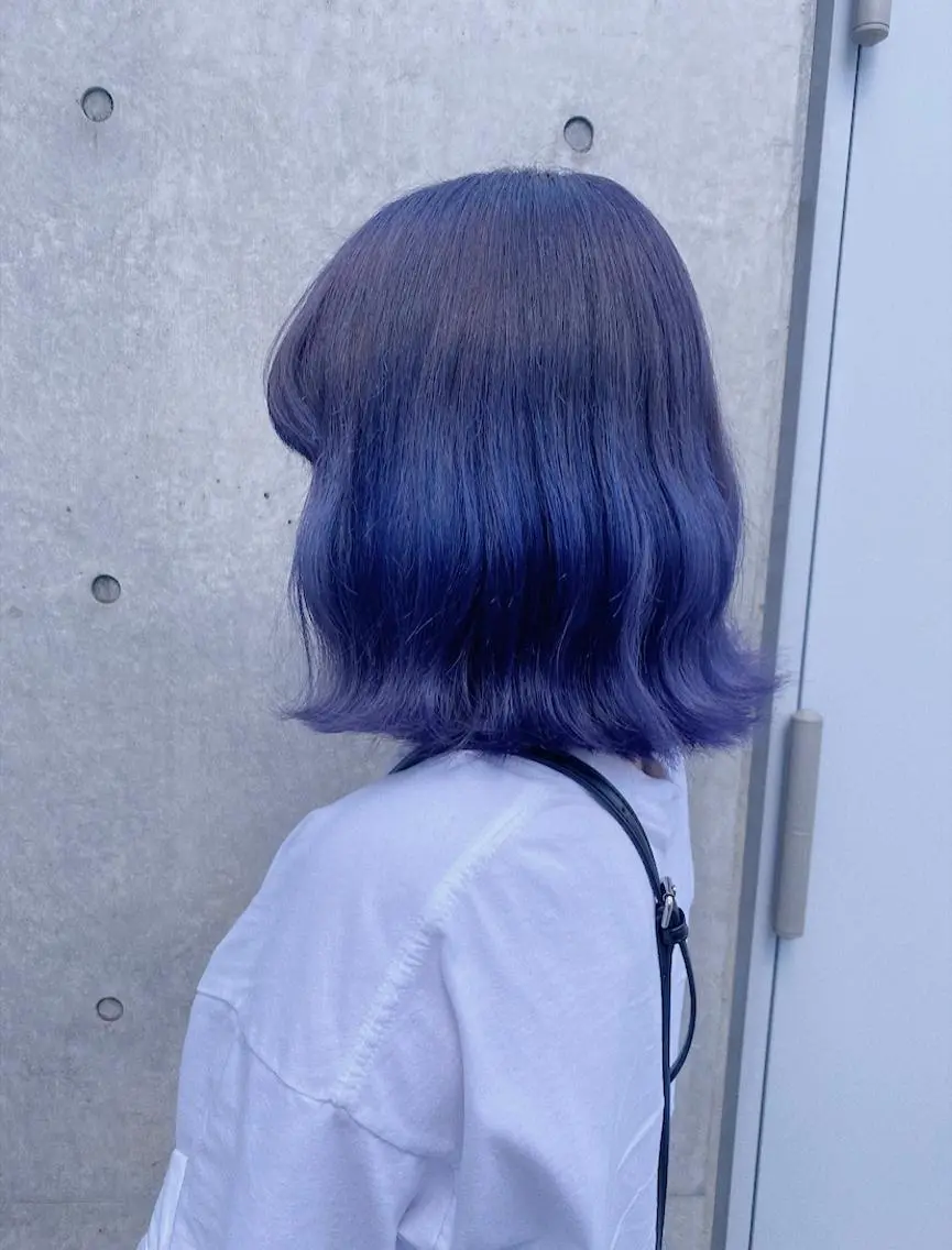 ミディアム カラー ヘアアレンジ ヘアカラー トリートメント 韓国レイヤーカット/ 儚げカラーチナツのヘアスタイル