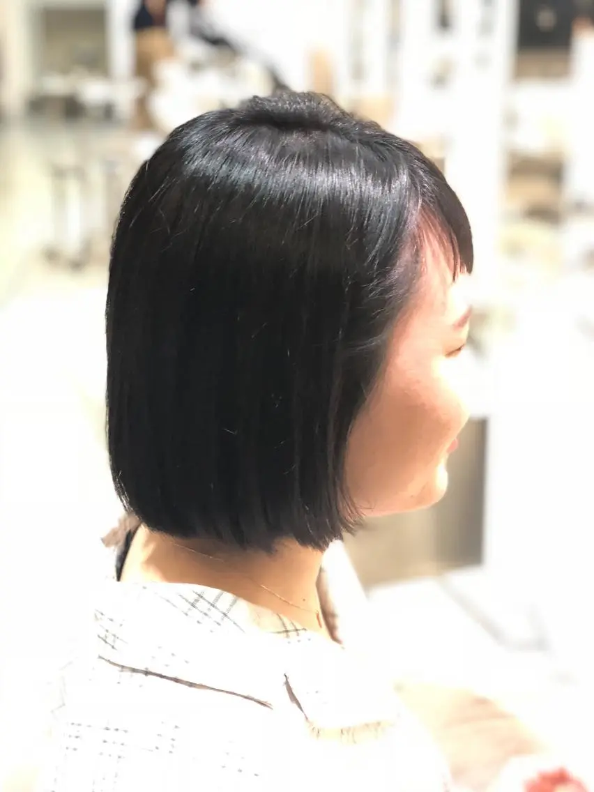 ショート ボブ カット ヘッドスパ 松佐 ゆかりのヘアスタイル