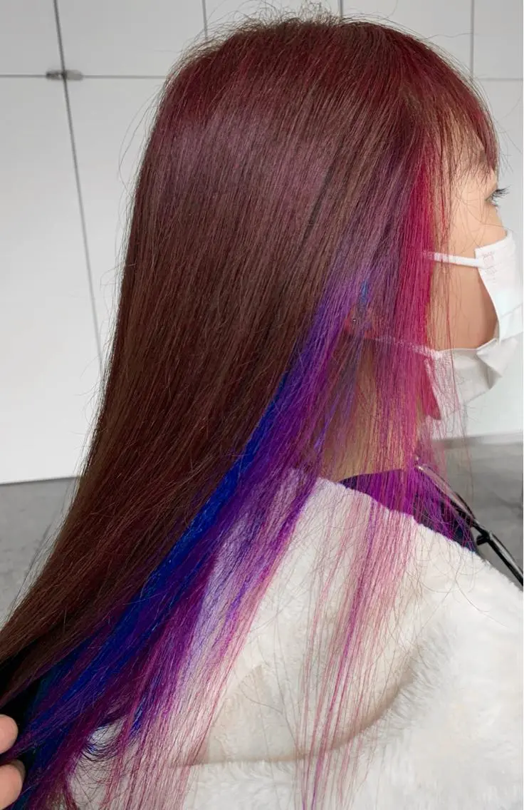ロング カラー イヤリングカラー メンズ専門 井藤 雅也のヘアスタイル