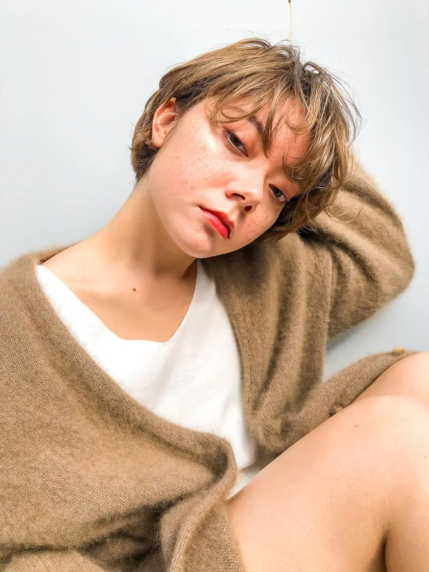 ショート カット トリートメント 一ノ瀬 暁のヘアスタイル