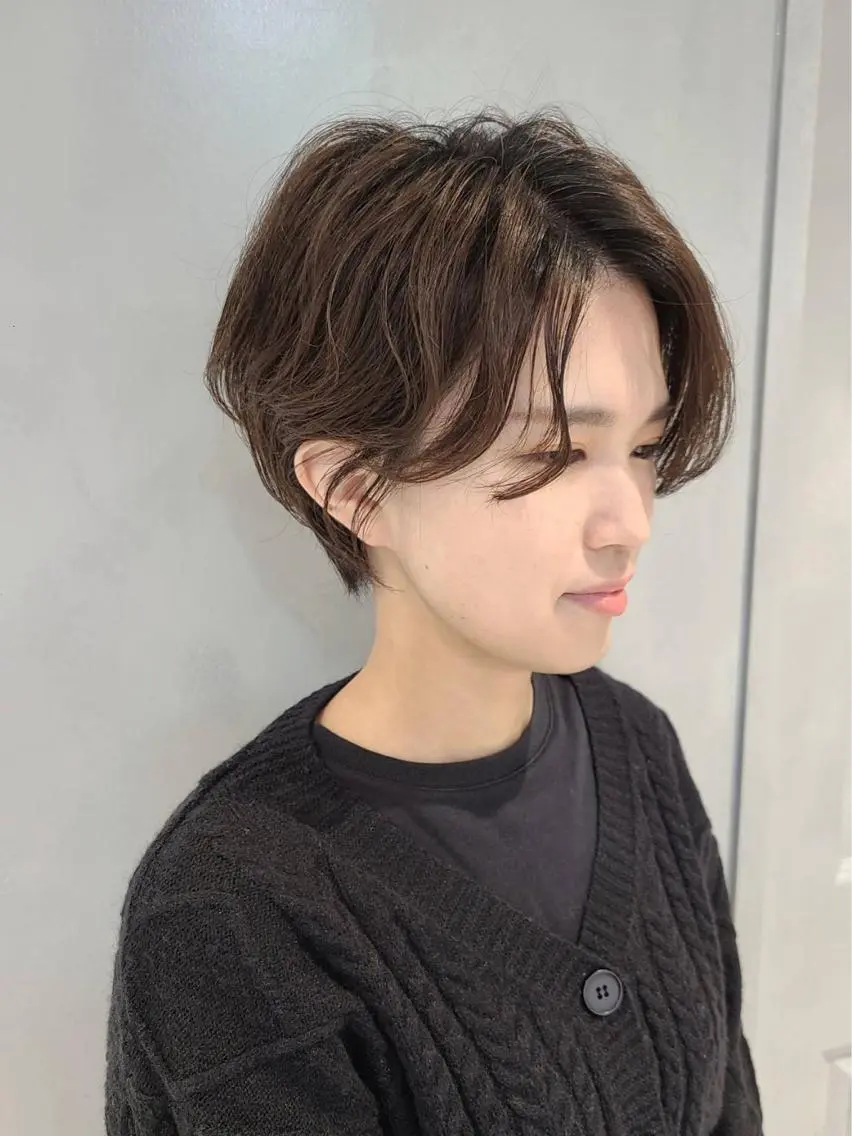 ショート パーマ ショート・ボブ✂️ 紅葉のヘアスタイル