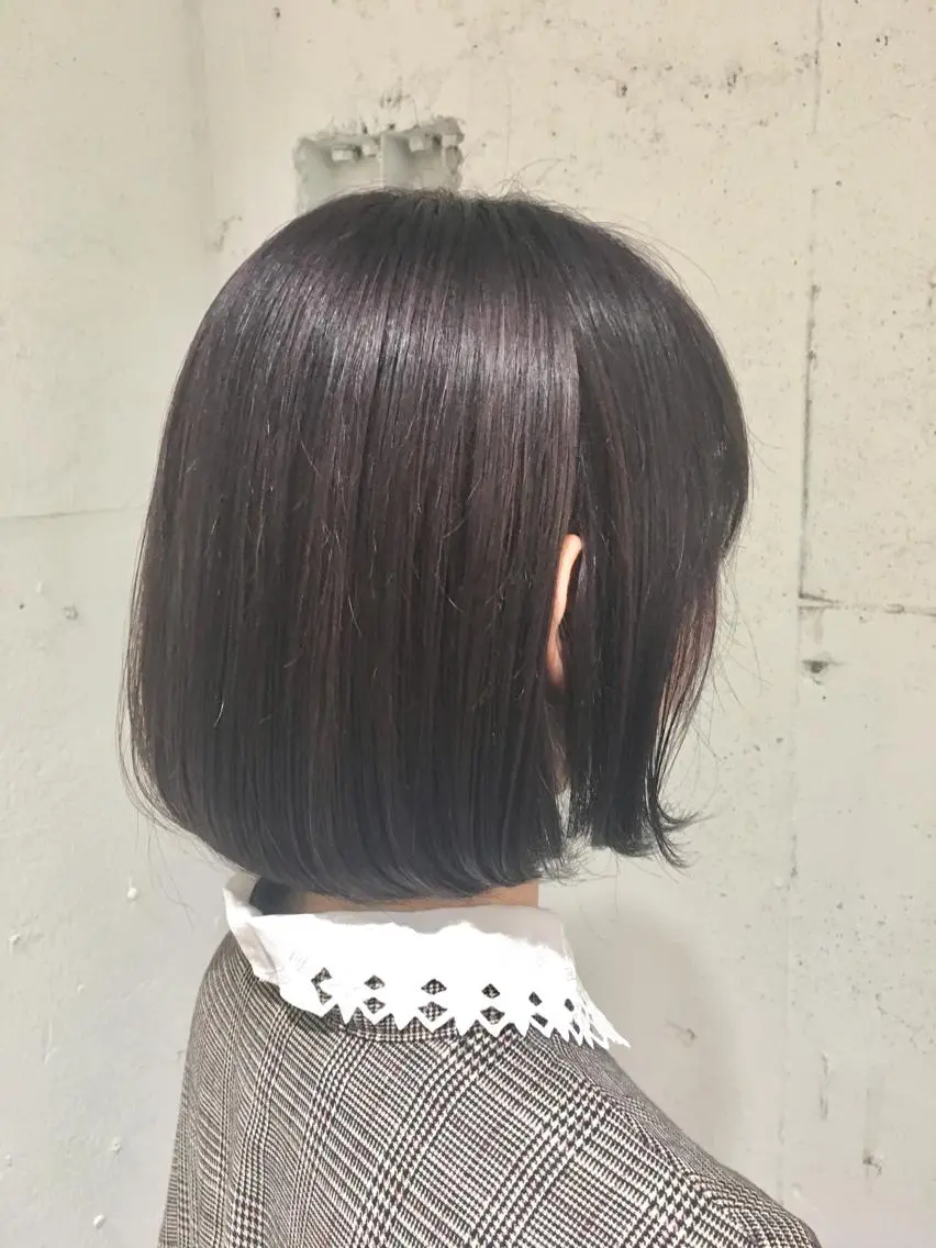 ショート カラー ベージュカラー グレージュ ラベンダーカラー パープルカラー ヘアカラー レイヤー/大人メンズ パーマ🌀 平島拓也のヘアスタイル