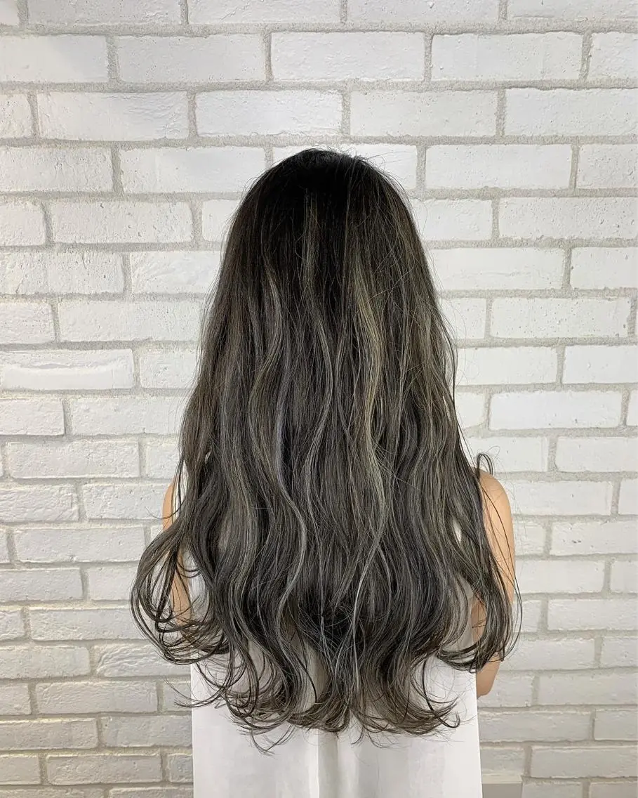 カラー ハイライトカラー HIRO. ★のヘアスタイル