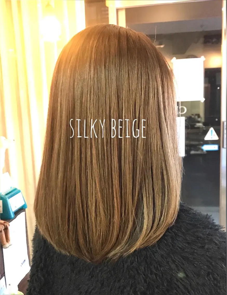 ミディアム カラー ブリーチ ブリーチなしカラー 💎透明感カラー特化 💎TAISEIのヘアスタイル