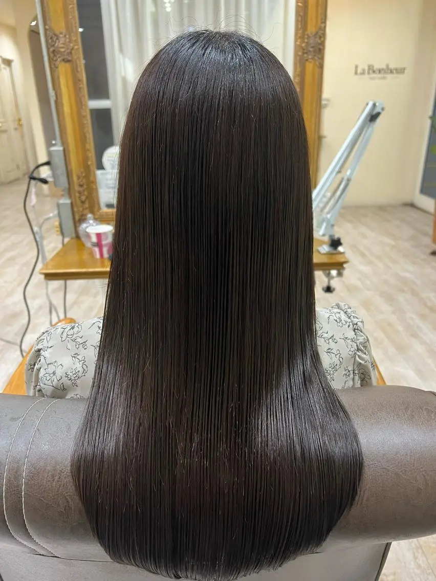 ロング カラー 髪質改善 新越谷noble店長 松本拓也▶◀*.のヘアスタイル