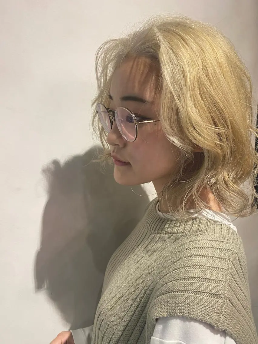 セミロング ヘアカラー トリートメント 🦋店長🦋 ほんさわ みずきのヘアスタイル