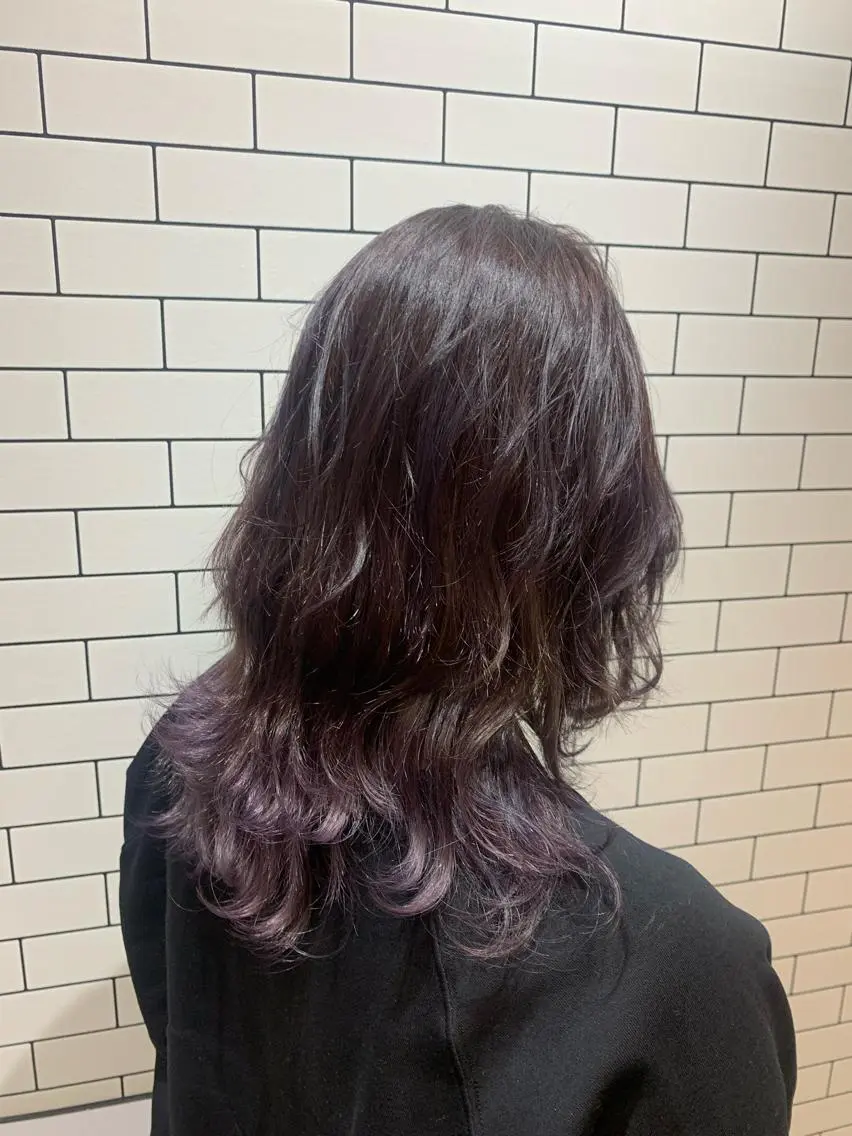 セミロング カラー stylist N0Nのヘアスタイル