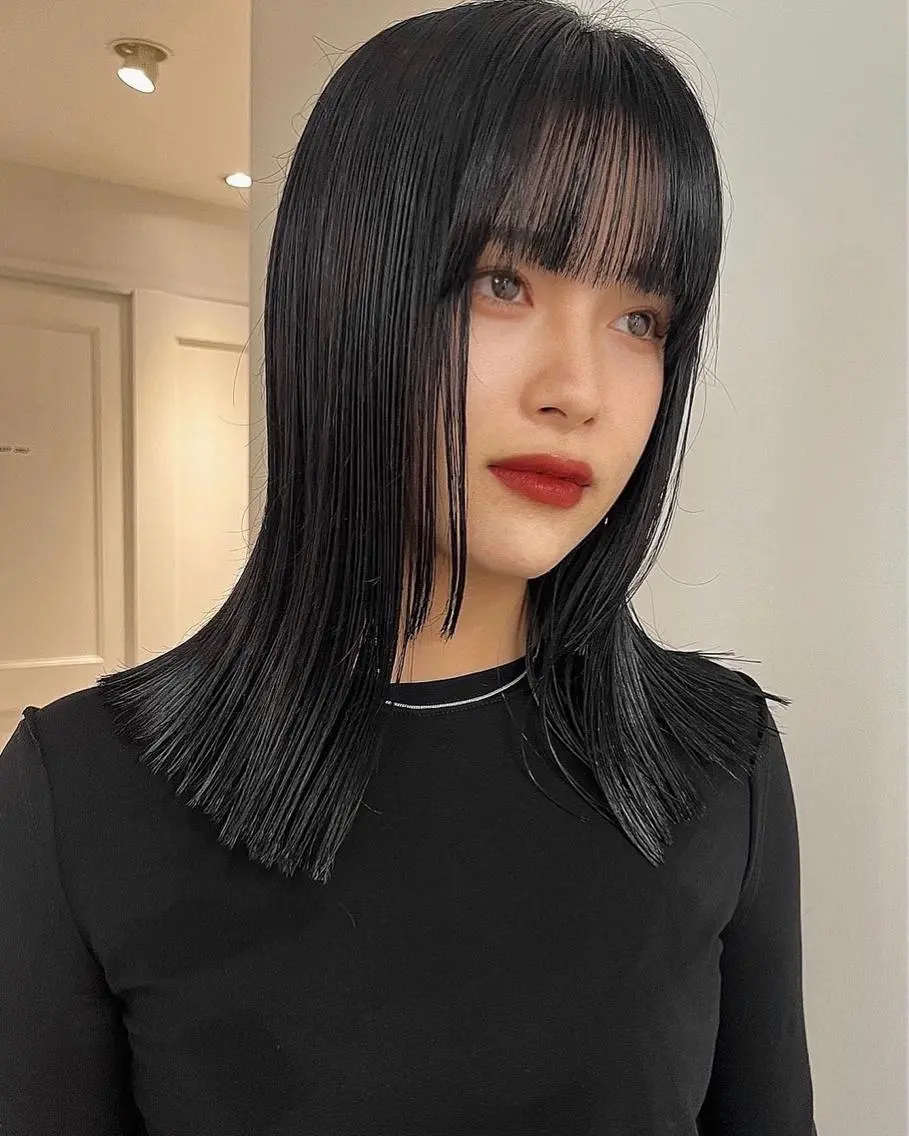 ミディアム カラー カット ヘアカラー トリートメント 似合わせレディース/ メンズ/あゆかのヘアスタイル