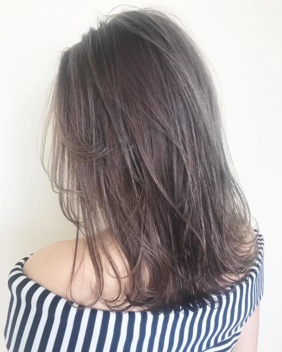 ミディアム カラー ダブルカラー 髪質改善サロン ARCHE野瀬冬馬のヘアスタイル