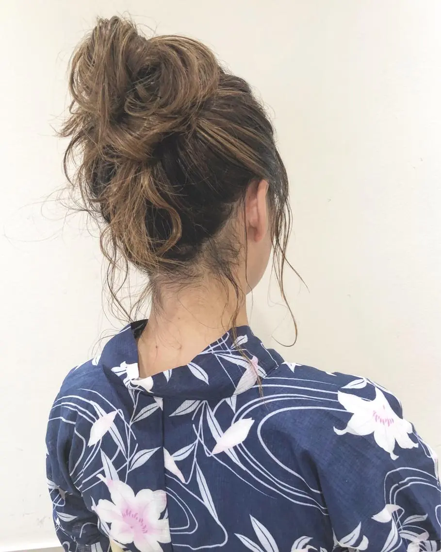 ヘアアレンジ 東 みのりのヘアスタイル