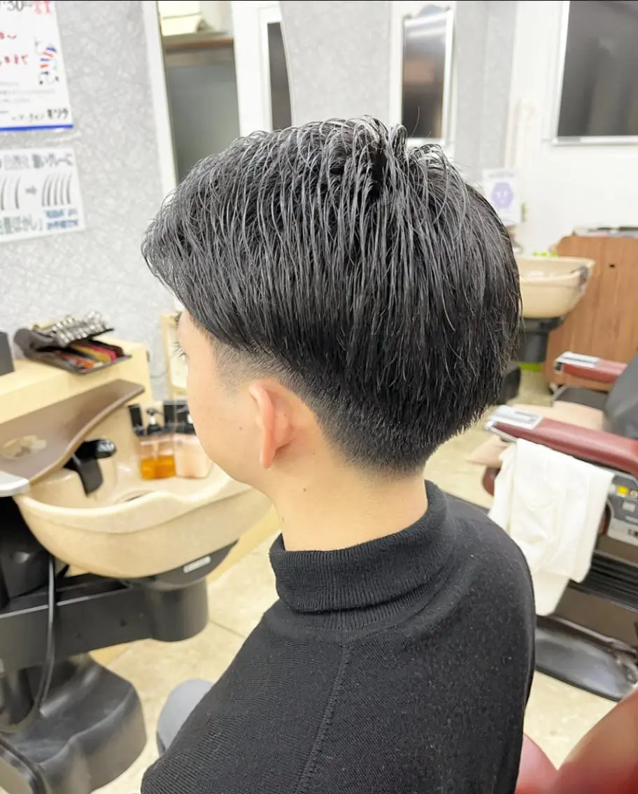 ショート メンズ カット 森田 健一のヘアスタイル