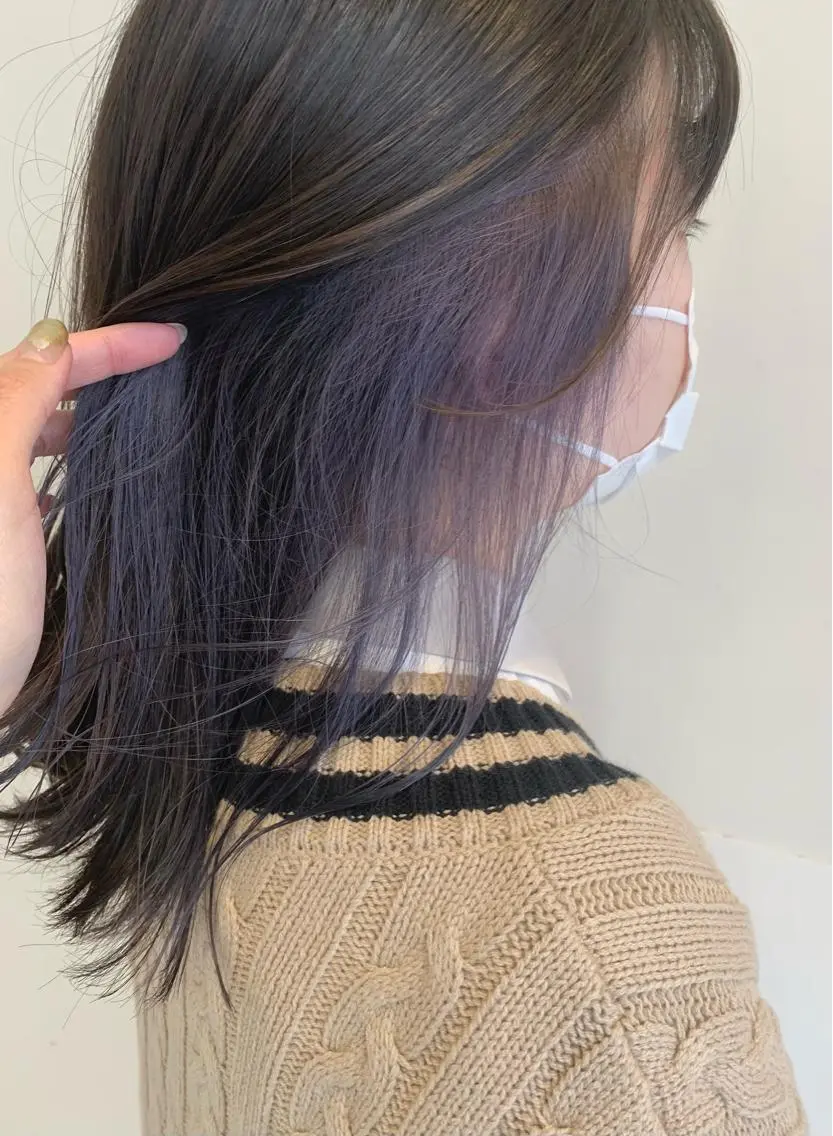 カラー ✄折橋 彩花🐶🍑のヘアスタイル