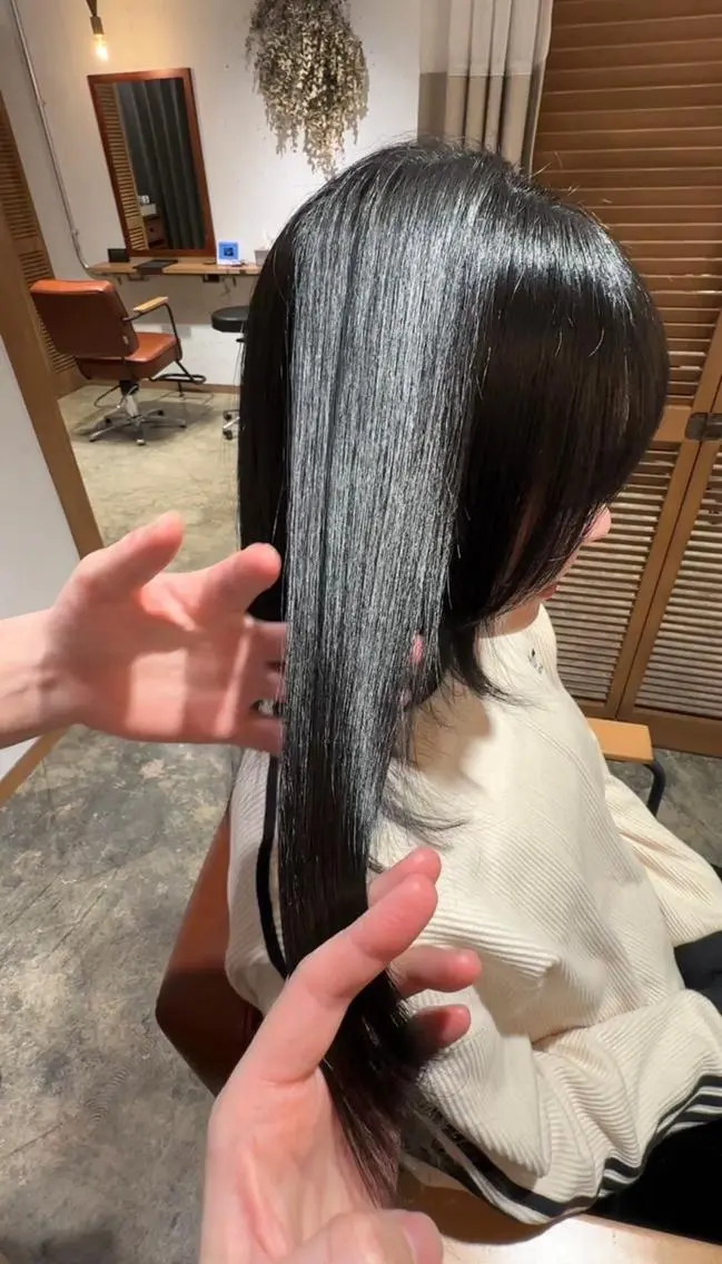 ロング トリートメント カット トリートメント REJOUIR金山/ soraのヘアスタイル