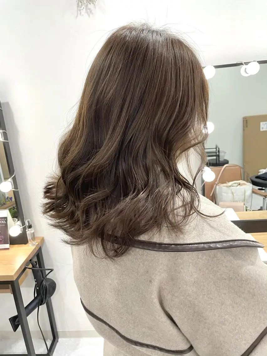 セミロング カラー メンズ似合わせ🪞 kotoriのヘアスタイル