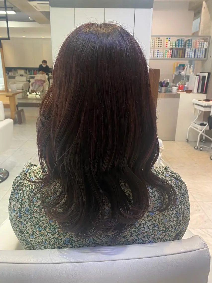 ロング 🌈🧡ヤマダ ヒロナ🌈🧡のヘアスタイル