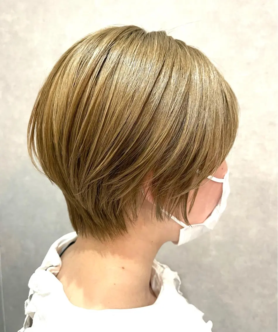 ショート 一ノ瀬 暁のヘアスタイル