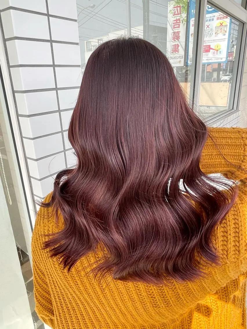 ロング カラー 菊地 良太のヘアスタイル