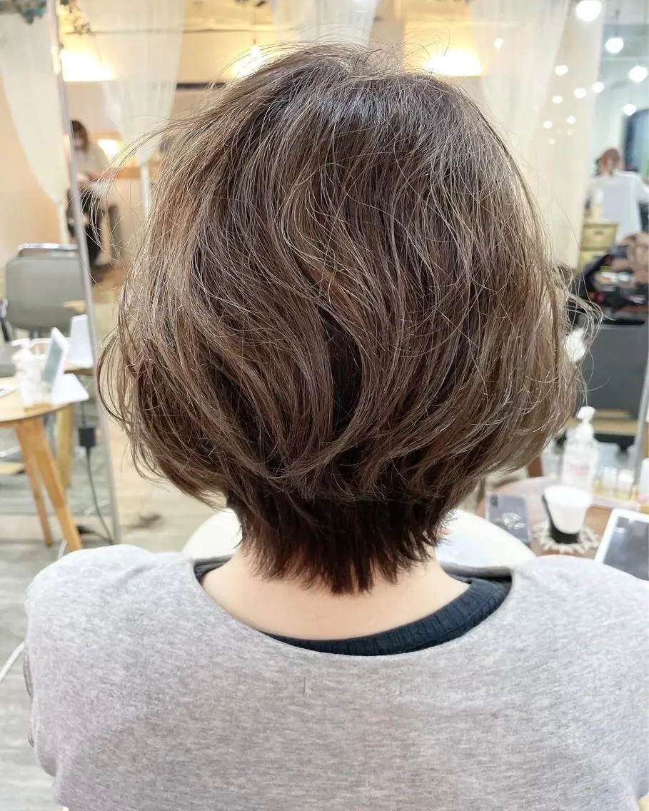 ショート カラー ショートヘア ニュアンスデザイン✄ YOU♡のヘアスタイル
