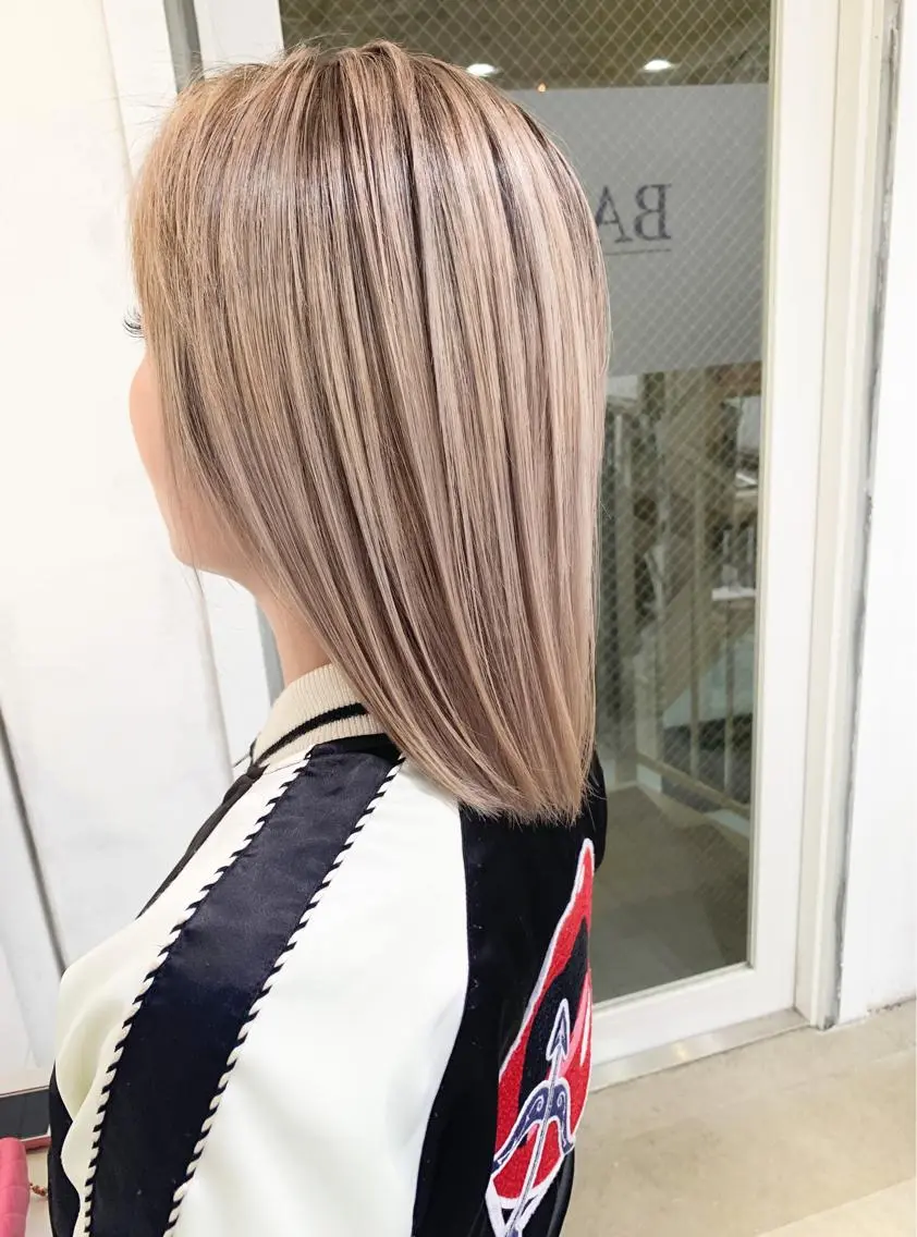 ショート カラー ヘアカラー トリートメント レイヤー/髪質改善 /山永圭介のヘアスタイル