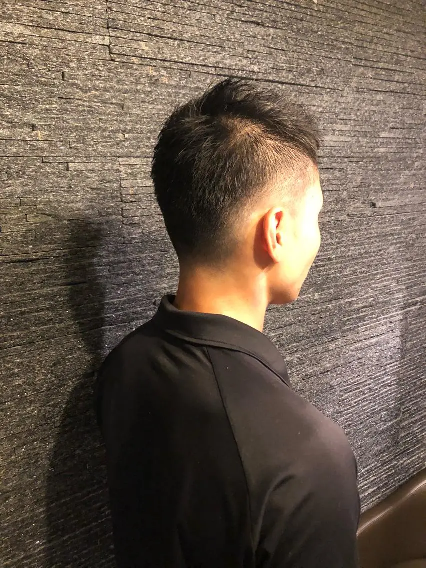 ショート メンズ 木村 りきのヘアスタイル