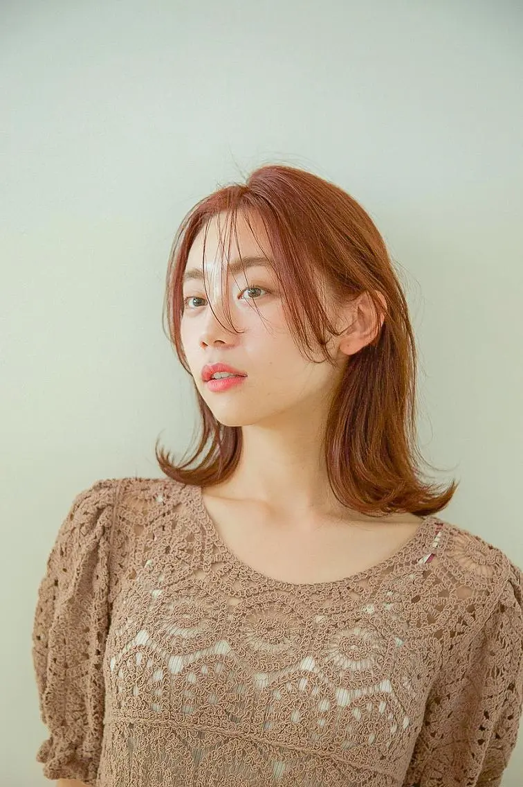 ミディアム 佐藤 かののヘアスタイル