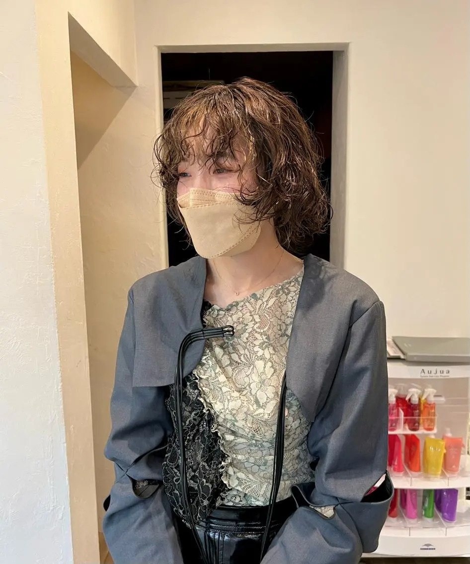 ショート パーマ ショート& パーマ　坂本のヘアスタイル