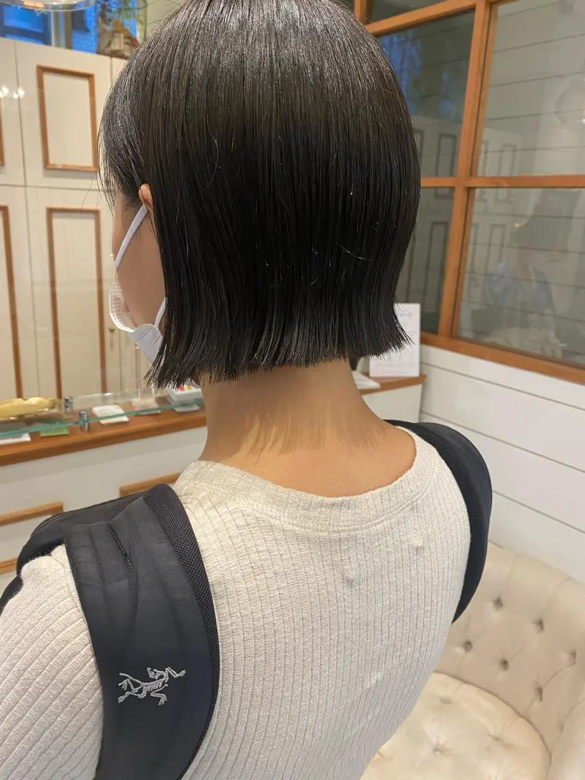 ショート 渋谷/韓国風 西原直樹のヘアスタイル