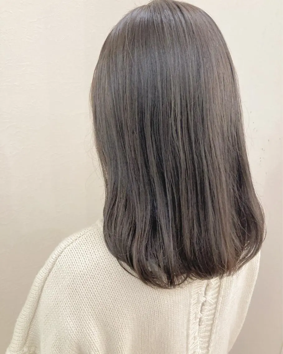 ミディアム カラー 店長 ✂️ムラカミ キラリのヘアスタイル