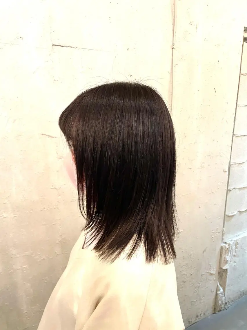 ミディアム レイヤーカット 桐原 竜也のヘアスタイル