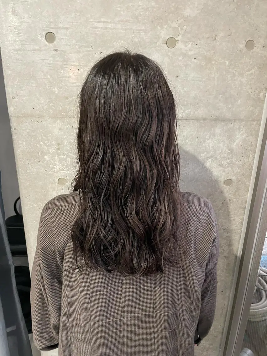 ロング パーマ ロングパーマ木村 ボブパーマのヘアスタイル
