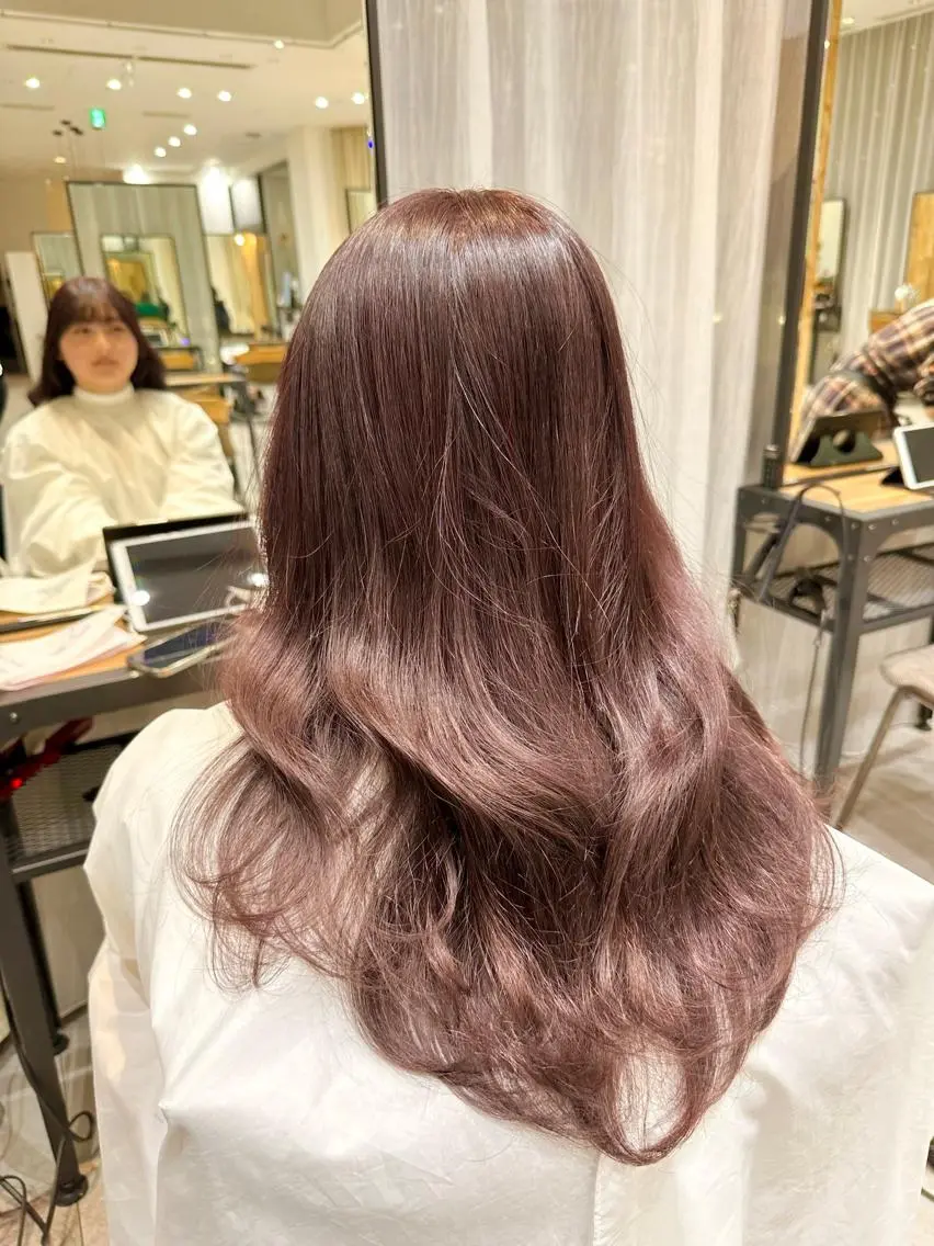ロング 似合わせ前髪/ レイヤー/くろのヘアスタイル