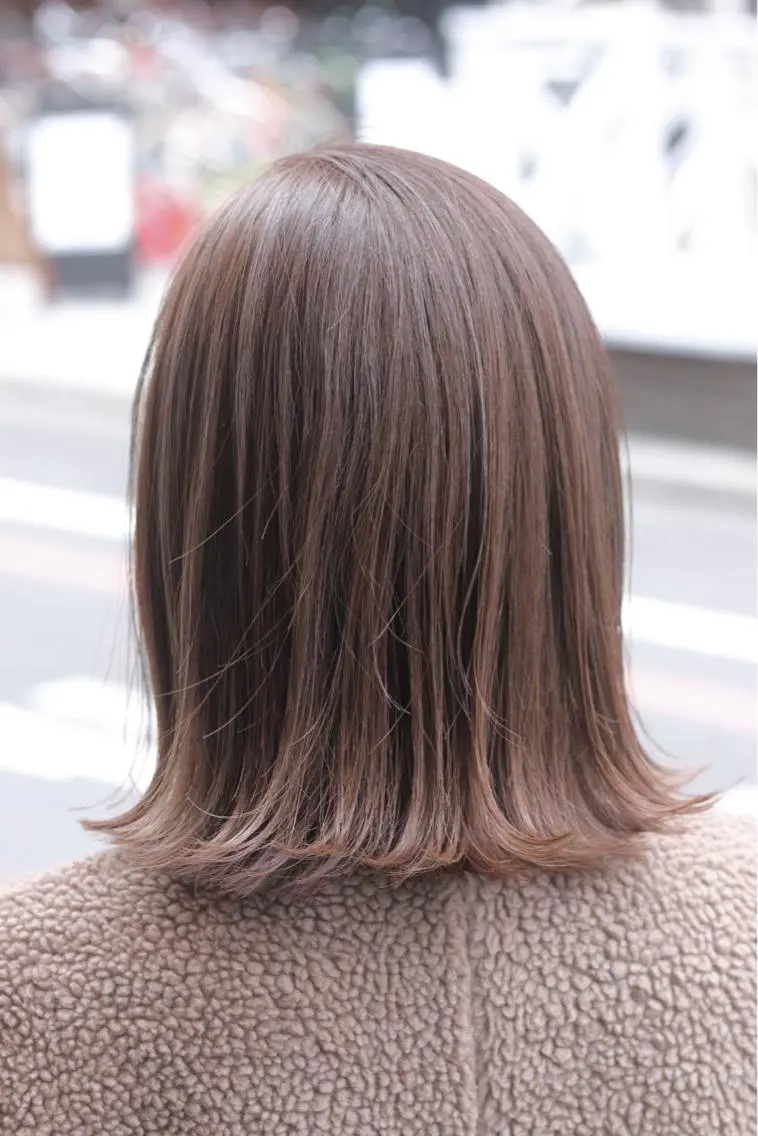 ミディアム カラー ヘアアレンジ 川内 政人のヘアスタイル