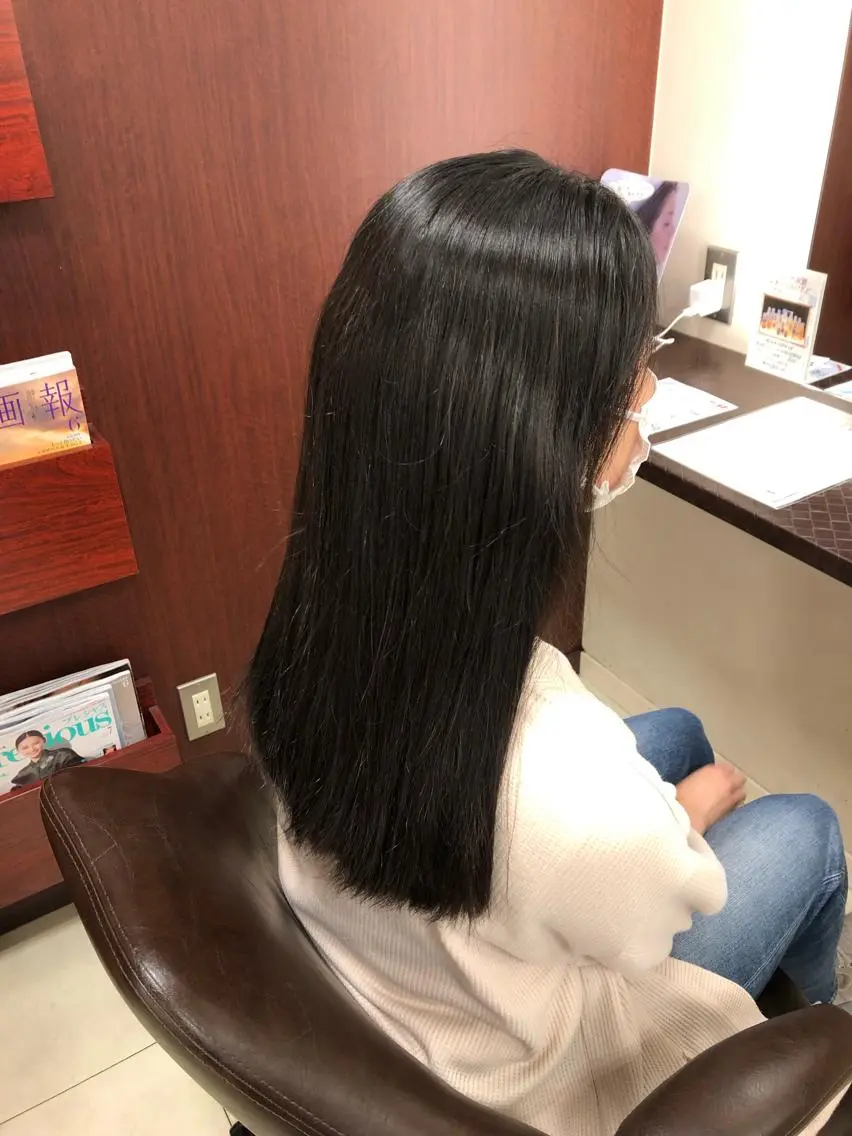 ロング カラー SHAPE 早坂兼斗のヘアスタイル