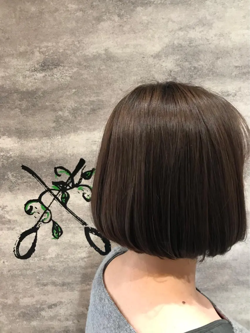 ショート パーマ ボブ 🫟Blanco🫟 Color&Careのヘアスタイル