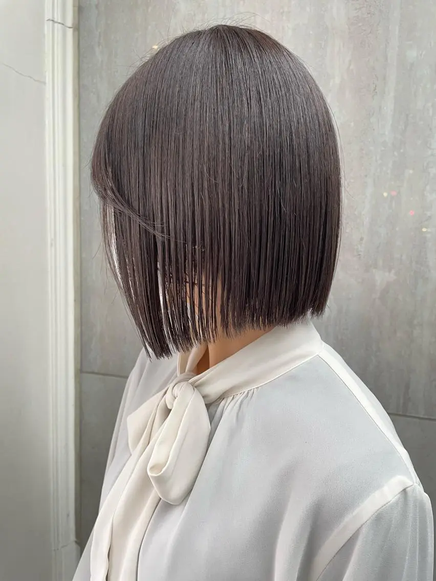 ショート カラー ボブ BiBi    武田 あやのヘアスタイル