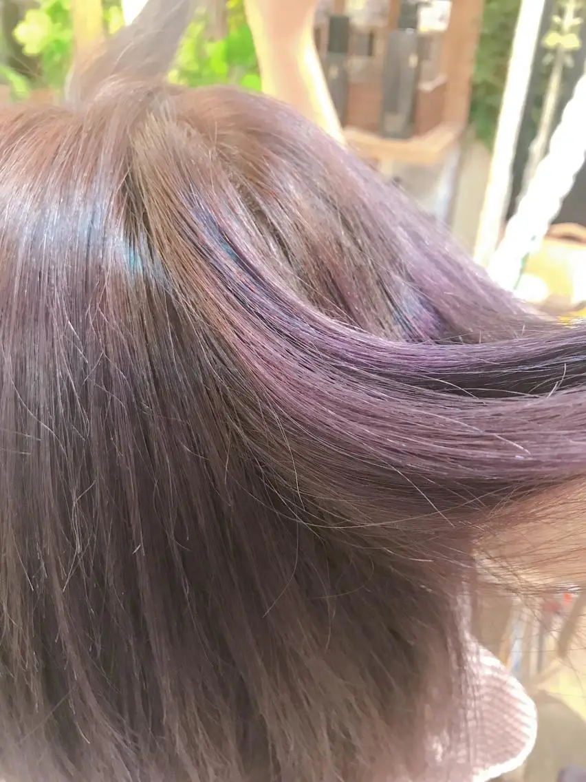 ミディアム カラー 個室で似合わせ好印象 🧡外山弥千代のヘアスタイル