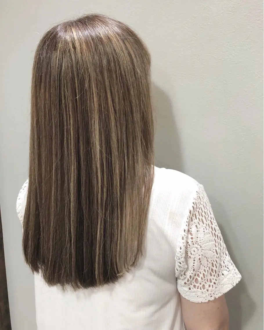 ロング カラー ヘアカラー 唐澤 千尋のヘアスタイル