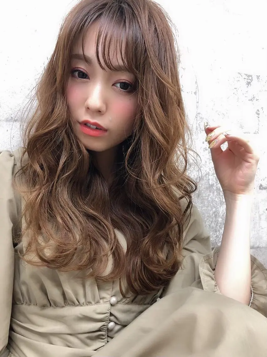 ミディアム カラー ルービック 奈良のヘアスタイル