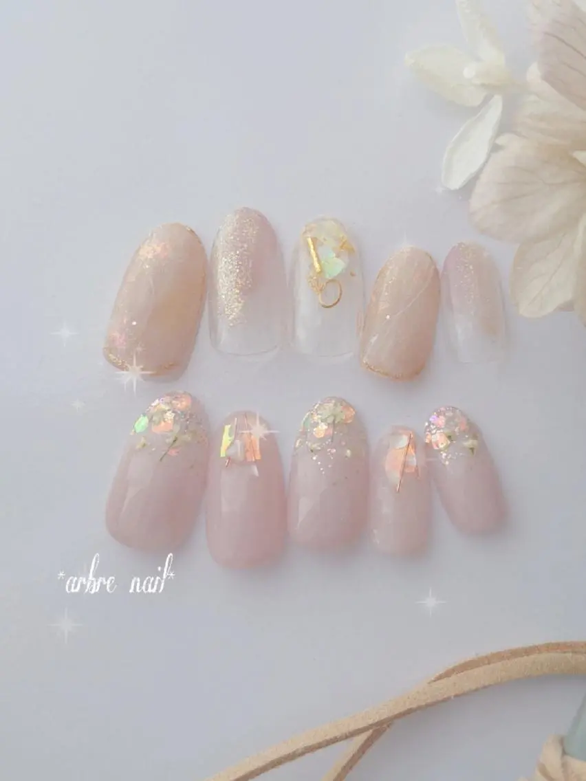 ネイル ✯.。 arbre nail 。✯.のネイルデザイン