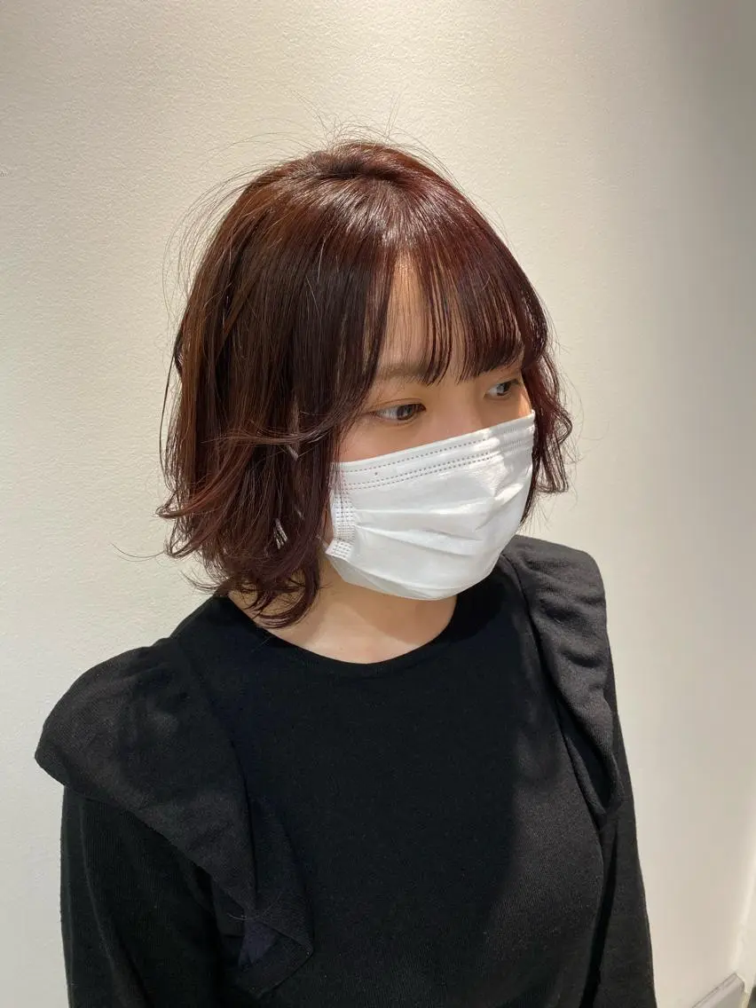 ショート カラー ショートヘア カット ヘアカラー トリートメント ヘアセット 💜髪質改善美髪💜 星野清光のヘアスタイル