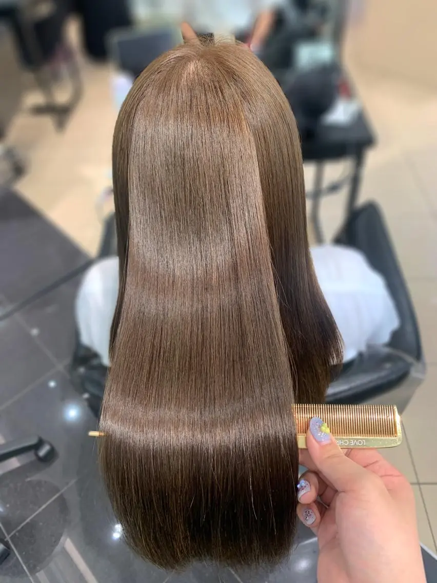 ロング 髪質改善 トリートメント joule新宿店 YUIのヘアスタイル